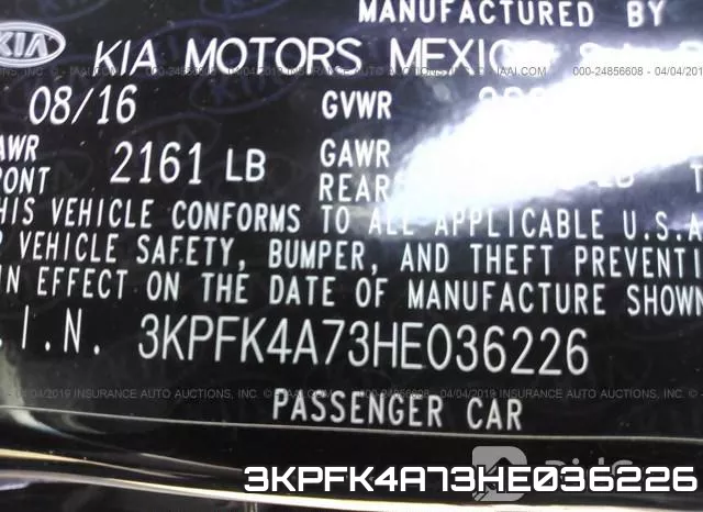 3KPFK4A73HE036226 фото 9