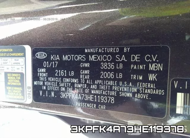 3KPFK4A73HE119378 фото 9