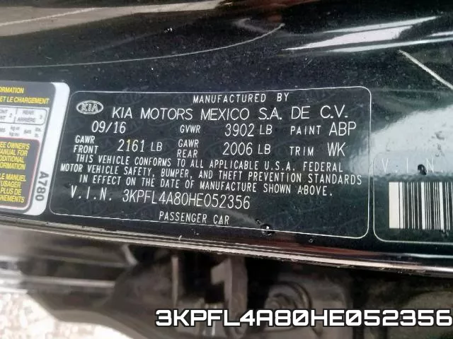 3KPFL4A80HE052356 фото 2