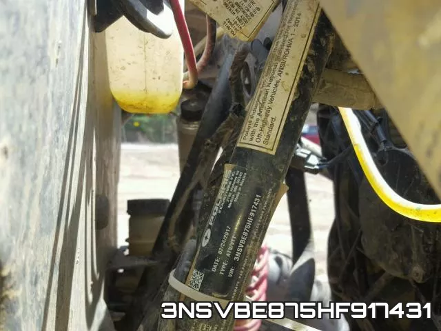 3NSVBE875HF917431 фото 2