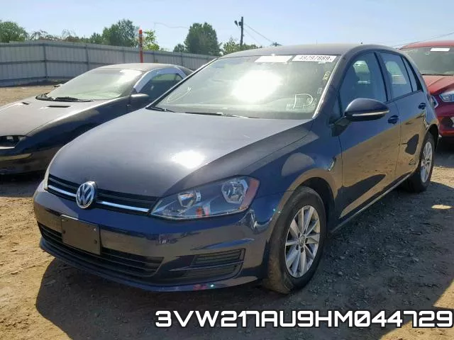 3VW217AU9HM044729 фото 3