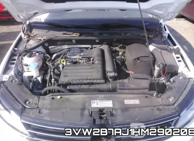 3VW2B7AJ1HM290208 фото 2