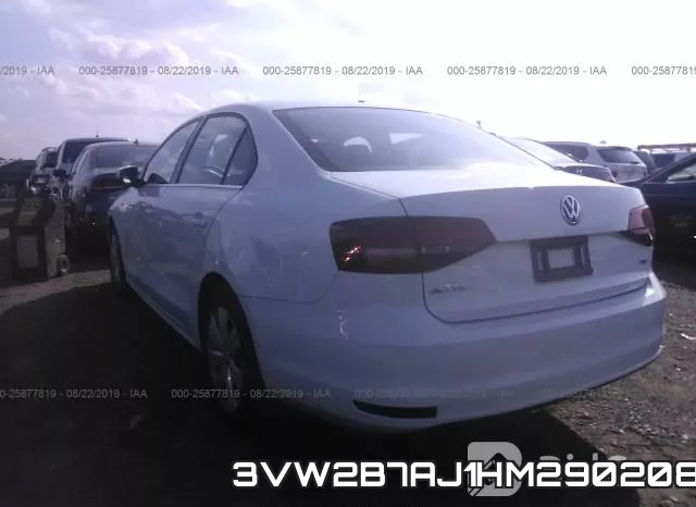 3VW2B7AJ1HM290208 фото 4