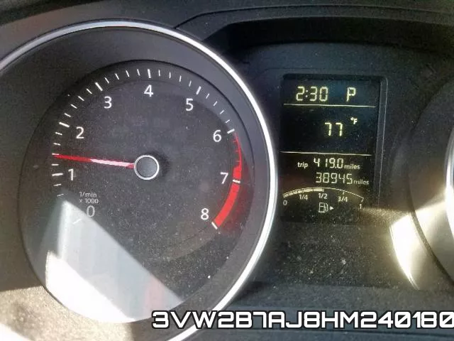 3VW2B7AJ8HM240180 фото 9