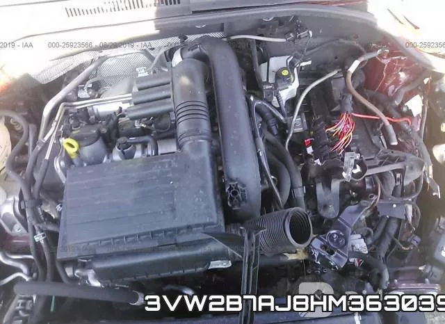 3VW2B7AJ8HM363039 фото 2