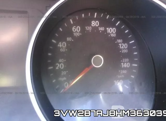 3VW2B7AJ8HM363039 фото 8