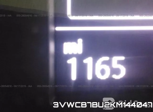 3VWCB7BU2KM144047 фото 8
