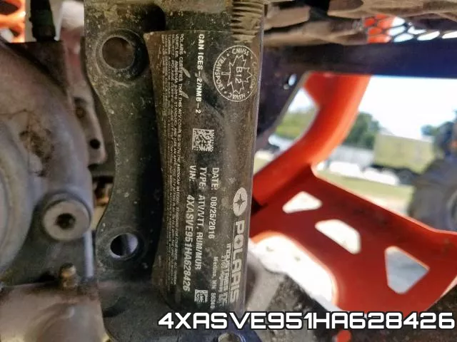 4XASVE951HA628426 фото 2