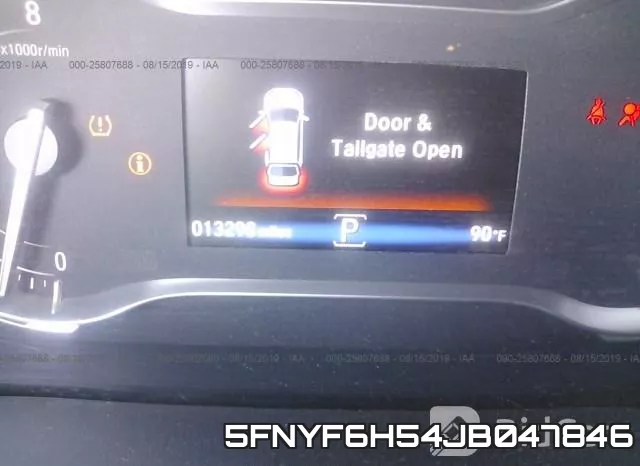 5FNYF6H54JB047846 фото 8