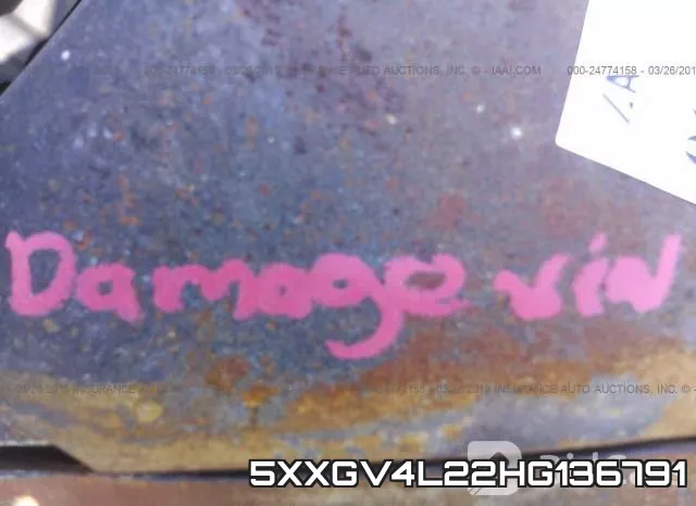 5XXGV4L22HG136791 фото 10