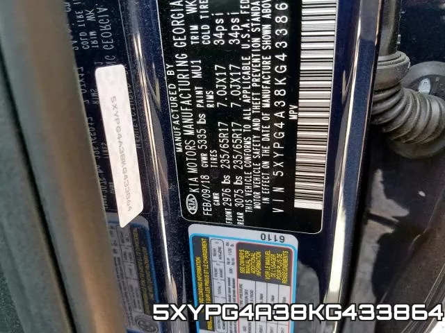 5XYPG4A38KG433864 фото 2