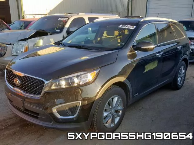 5XYPGDA55HG190654 фото 3