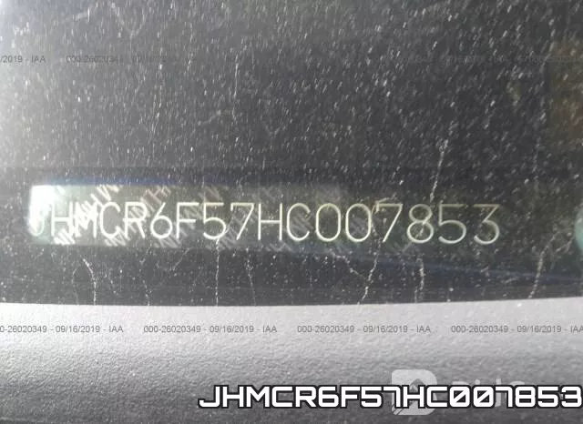 JHMCR6F57HC007853 фото 10
