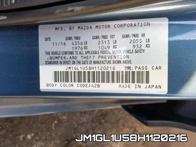 JM1GL1U58H1120216 фото 2