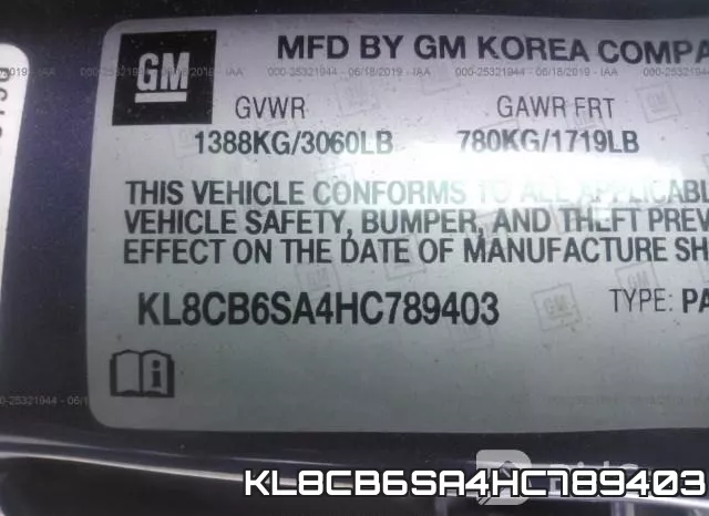KL8CB6SA4HC789403 фото 10