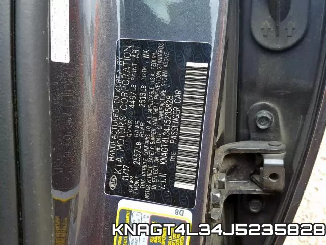 KNAGT4L34J5235828 фото 2