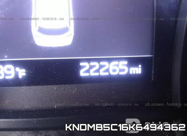 KNDMB5C16K6494362 фото 7