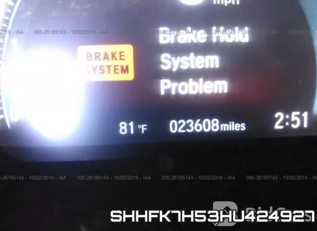 SHHFK7H53HU424927 фото 8