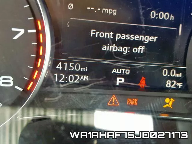 WA1AHAF75JD027173 фото 9