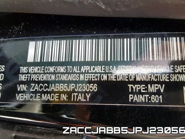 ZACCJABB5JPJ23056 фото 2