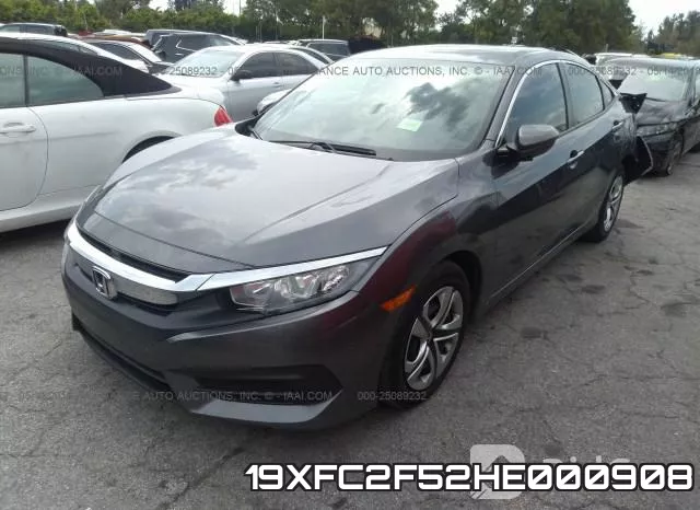 19XFC2F52HE000908 фото 3