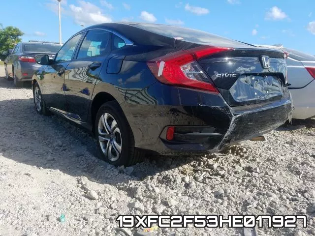 19XFC2F53HE017927 фото 4