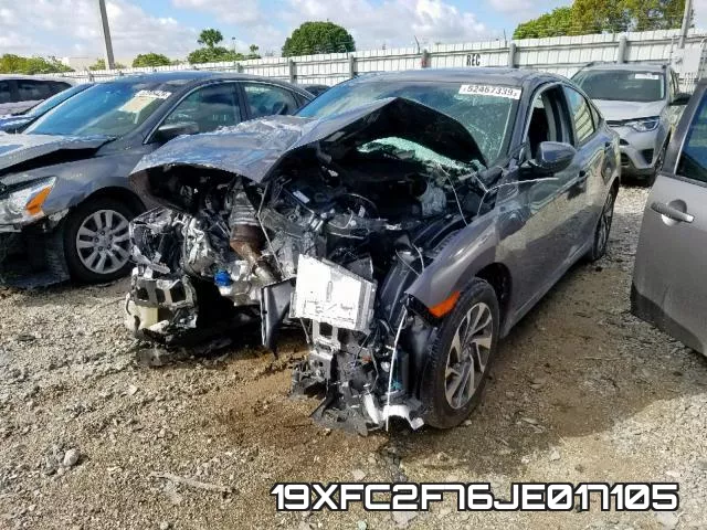 19XFC2F76JE017105 фото 3