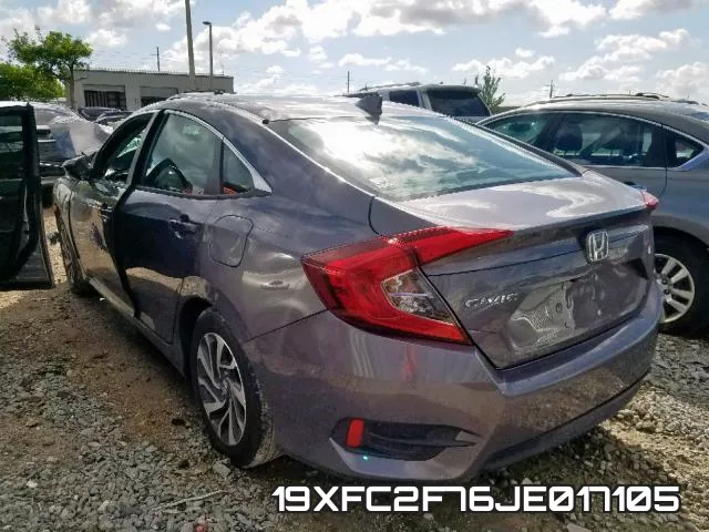 19XFC2F76JE017105 фото 4
