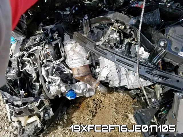 19XFC2F76JE017105 фото 8