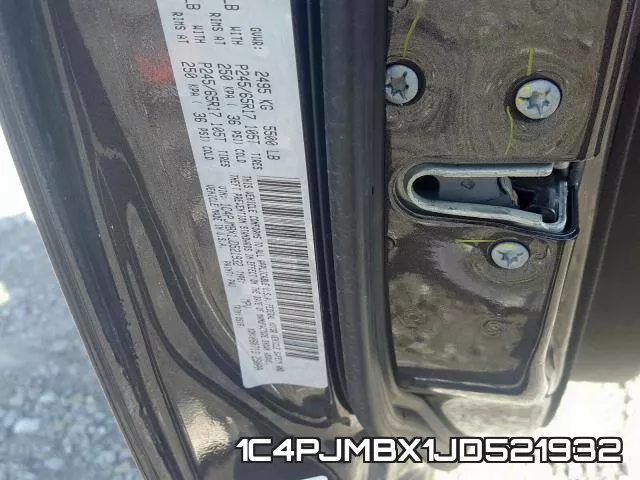 1C4PJMBX1JD521932 фото 2