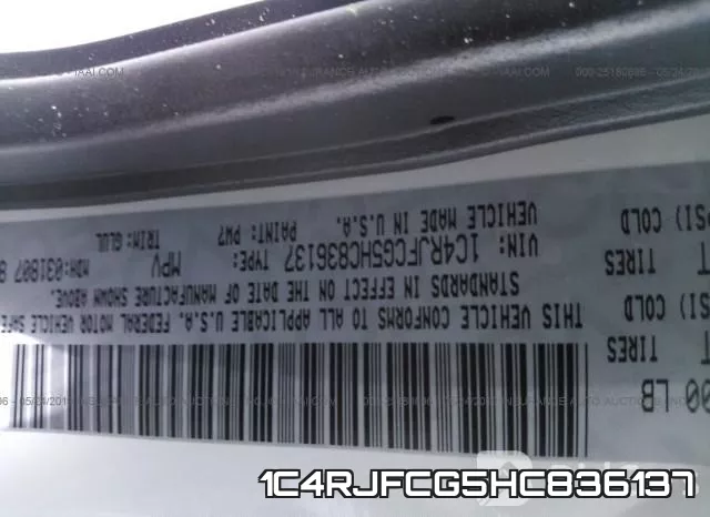 1C4RJFCG5HC836137 фото 10