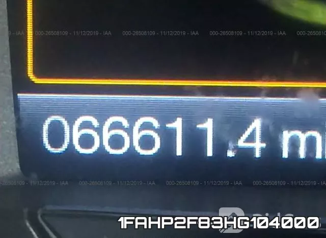 1FAHP2F83HG104000 фото 8