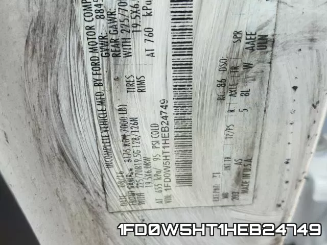 1FD0W5HT1HEB24749 фото 2