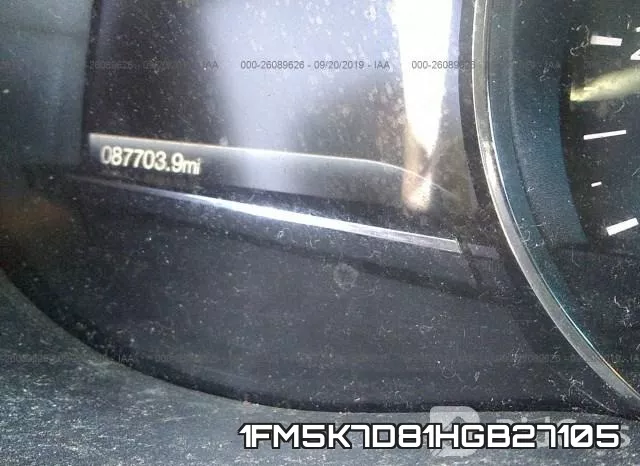 1FM5K7D81HGB27105 фото 8