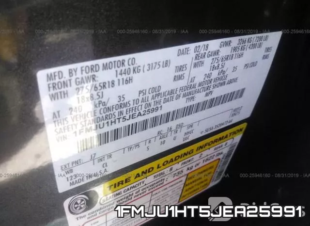 1FMJU1HT5JEA25991 фото 10