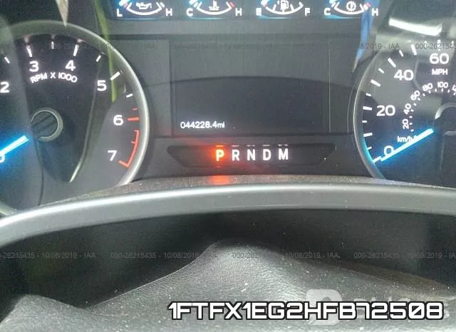 1FTFX1EG2HFB72508 фото 8