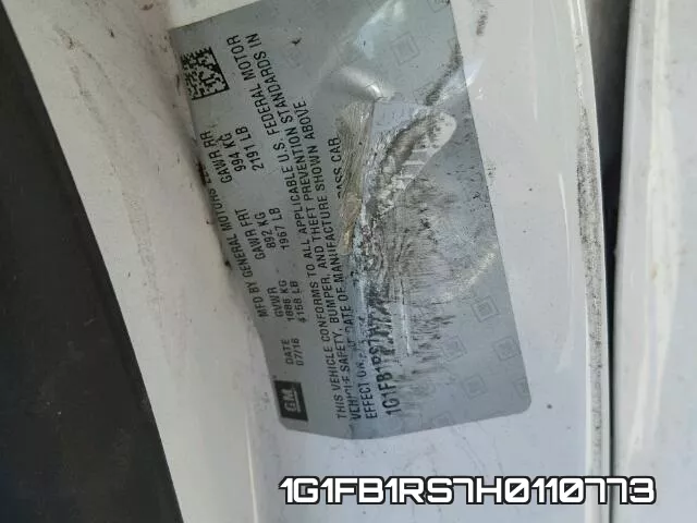 1G1FB1RS7H0110773 фото 2