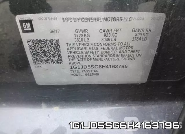 1G1JD5SG6H4163796 фото 10