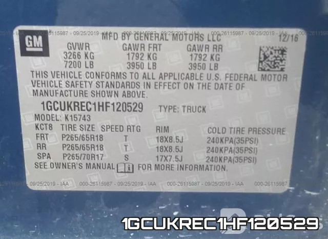 1GCUKREC1HF120529 фото 10