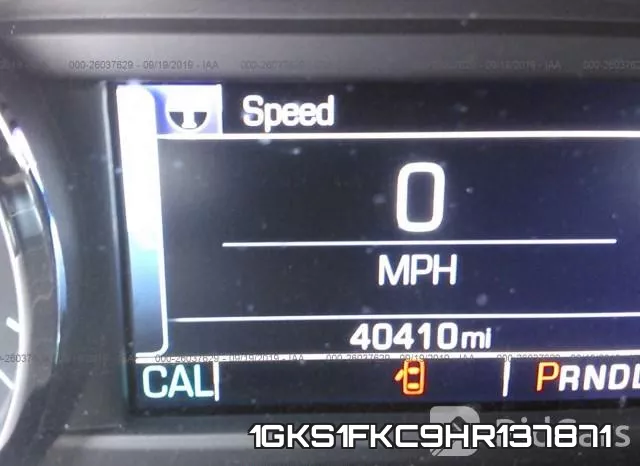 1GKS1FKC9HR137871 фото 8