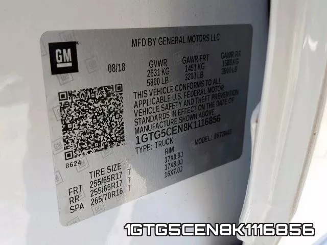 1GTG5CEN8K1116856 фото 2