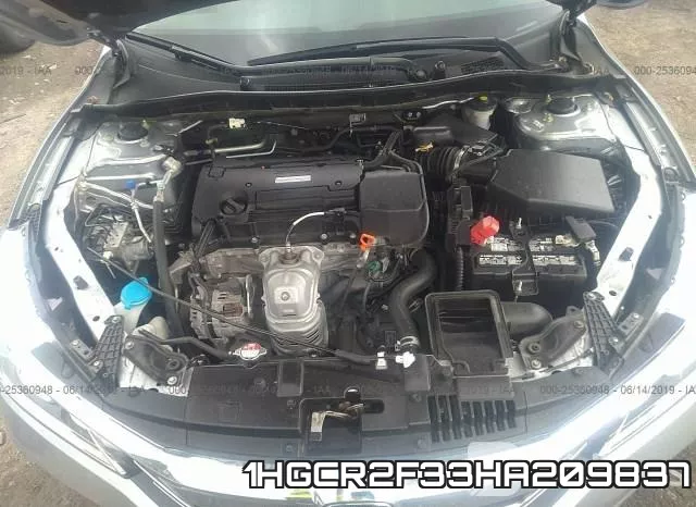 1HGCR2F33HA209837 фото 2