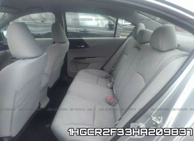 1HGCR2F33HA209837 фото 9
