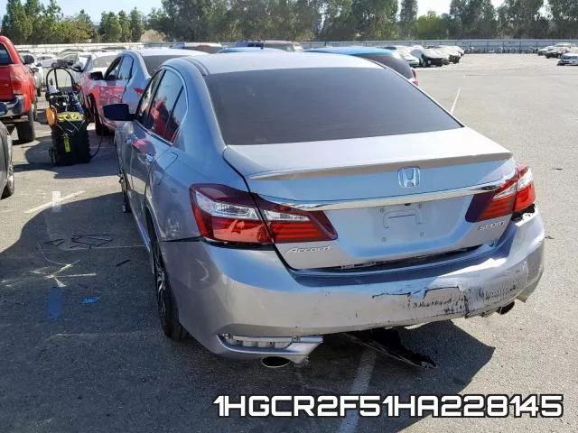 1HGCR2F51HA228145 фото 4