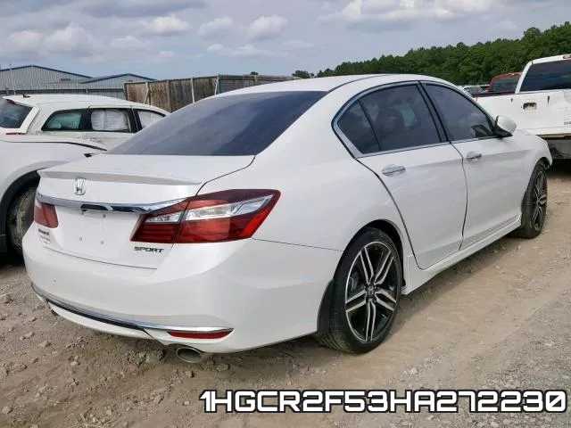 1HGCR2F53HA272230 фото 5