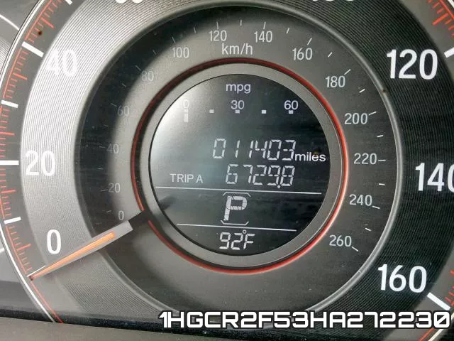 1HGCR2F53HA272230 фото 9