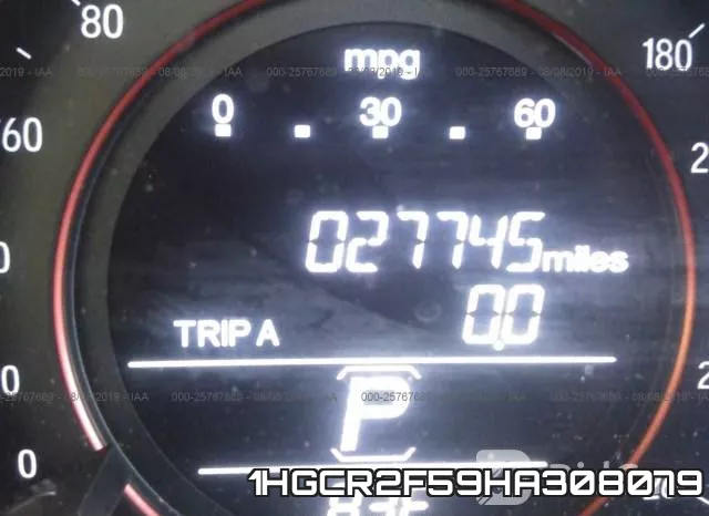 1HGCR2F59HA308079 фото 8