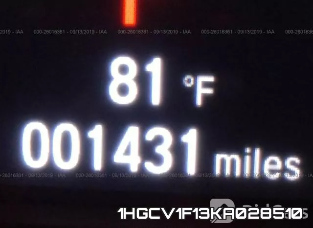 1HGCV1F13KA028510 фото 8