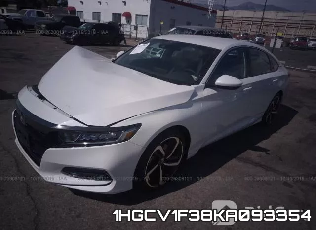 1HGCV1F38KA093354 фото 3