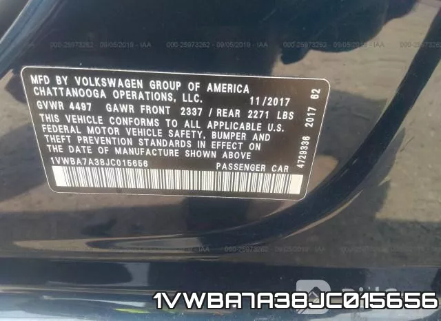1VWBA7A38JC015656 фото 10